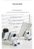 Cartoon Astronaut Telefoonhouder: Creatief Hars Ornament & Tabletstandaard voor Bureau