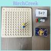 Wooden Multiplication Table Educational Puzzle For Kids Learning Math Skills