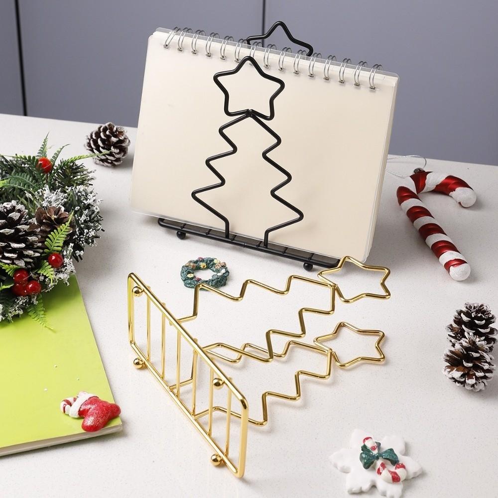 Ny Julgransjärn Servetthållare Modern Stil Stabil Pappersdispenserställ Multifunktionellt Pappersförvaringsställ Bordsdekoration