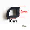 2X80cm B Type B Pillar Car Rubber Seal Strip Anti-Noise Dustproof 3M EPDM Rubber Sealing strips Dual Side Self Adhesive Sound Insulation Trim