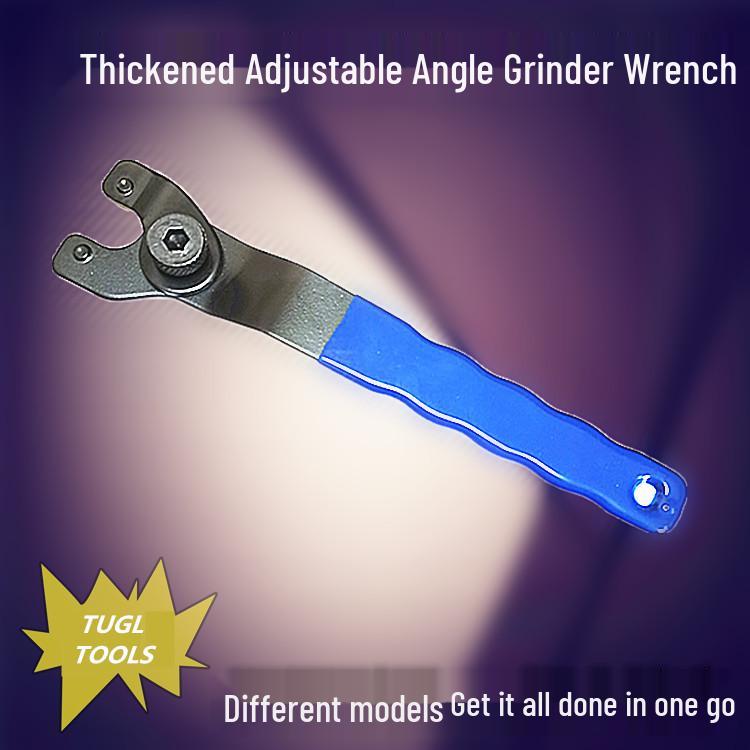 Adjustable Angle Grinder Wrench for 100/125/150 Models - Thickened Electric Tool Accessories