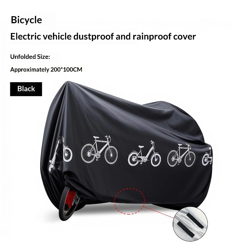 Waterproof Bike Cover Sun Protection Outdoor Bicycle Cover Multifunctional Electric Vehicle Cover For Bicycle Prevent Rain