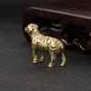Solid Brass Small Sheep Figurines Miniatures Home Decor Desktop Ornament Tea Pet Decoration Antique Crafts Funny Children Gifts