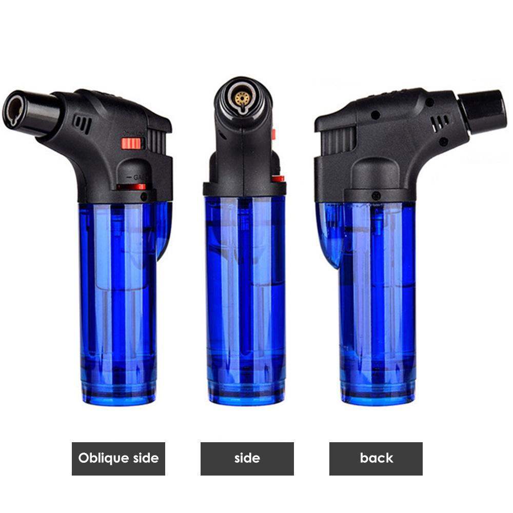 Windproof Torch Lighter for Candle Fireplace Camping BBQ Kitchen (No Fuel)