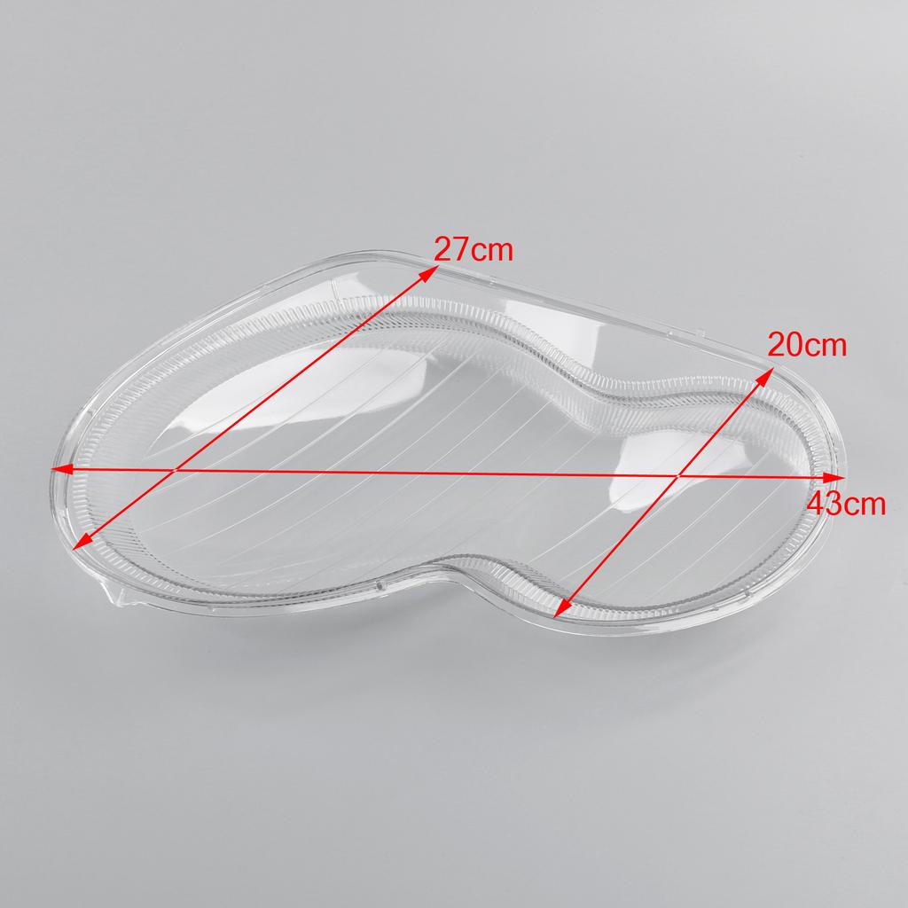 Headlight Lens Shell Plastic Cover Right For 2001-2007 Benz W203 C-Class 4 Door
