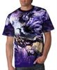Sommer Solo Level Anime 3D-gedrucktes Herren-T-Shirt Street Fashion Übergroßes Herren-Kurzarm-Freizeit-Rundhals-Herren-Top