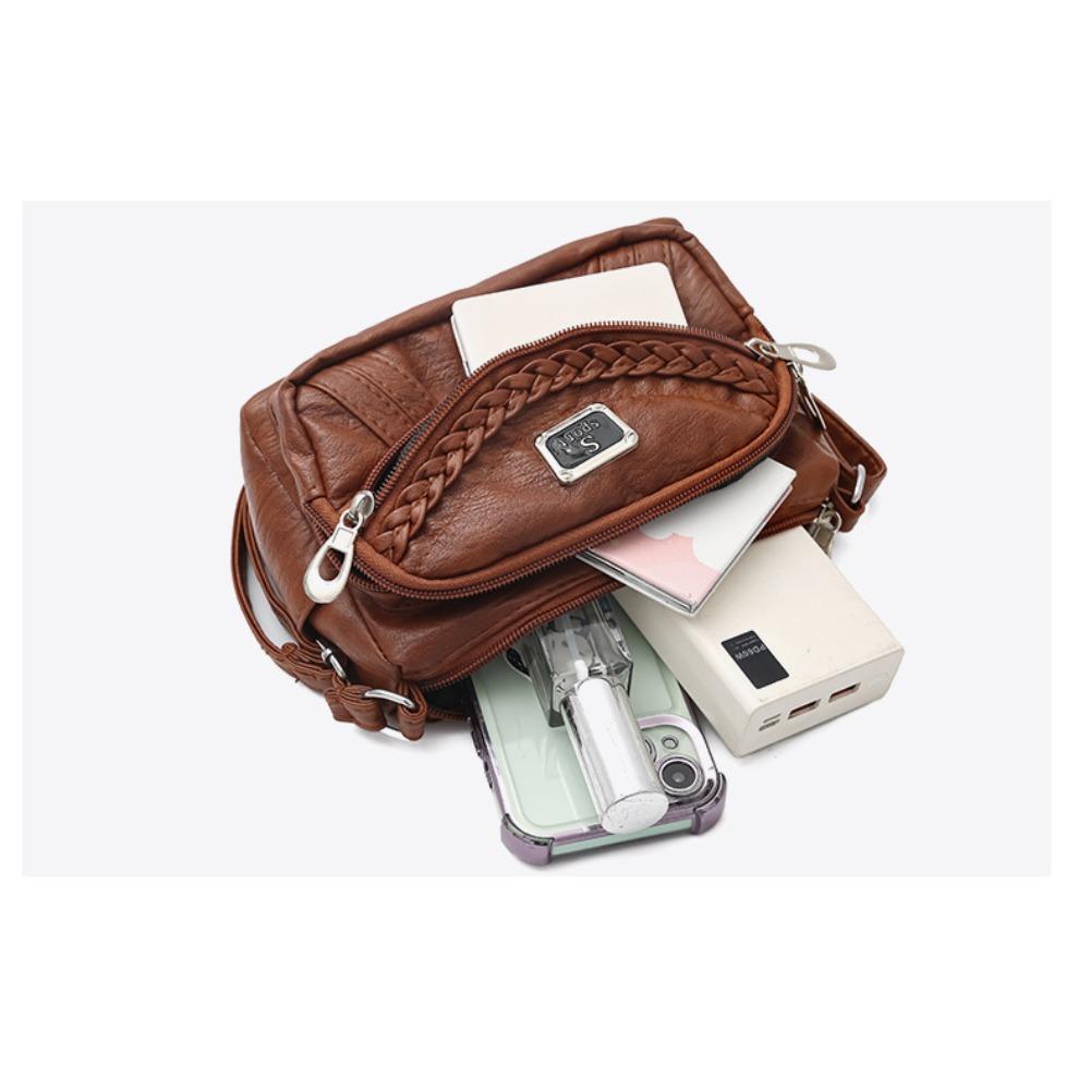 Women's New Soft Leather Crossbody Bag,Fashion Shoulder Bag,Phone Bag