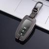 Car Key Case Protector Metal Zinc Key Shell Cover Auto Accessories For Toyota Prius Camry Corolla C-HR CHR RAV4 Prado 2018 2022