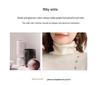 Cashmere Turtleneck Button-Up Sweater - Women's 2026 Autumn/Winter Loose Slimming Warm Base Layer