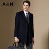 Antonio Men's 100% Cashmere Business Overcoat