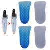 Double Layers Height Increase Insoles Soft Comfortable Heel Lift Height Taller Shoes Pad