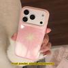 Pink Firework IPhone 17 Pro Max Apple 16 Phone Case, 15-inch Gold-plated, New Year's Atmosphere High-Quality Protective Case