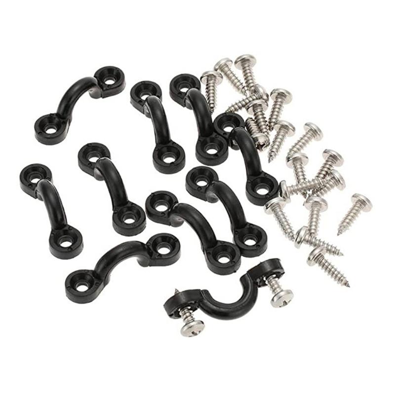 Corrosion Resistant Marine Fasteners For Elastics Cord Riggings On Kayaks Boats And Watercrafts Accessories