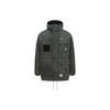 Evisu Trademark Embroidered Loose Fit Quilted Camping Jacket Men Jacket Gray 2EAGNM3JK5107RXCQ