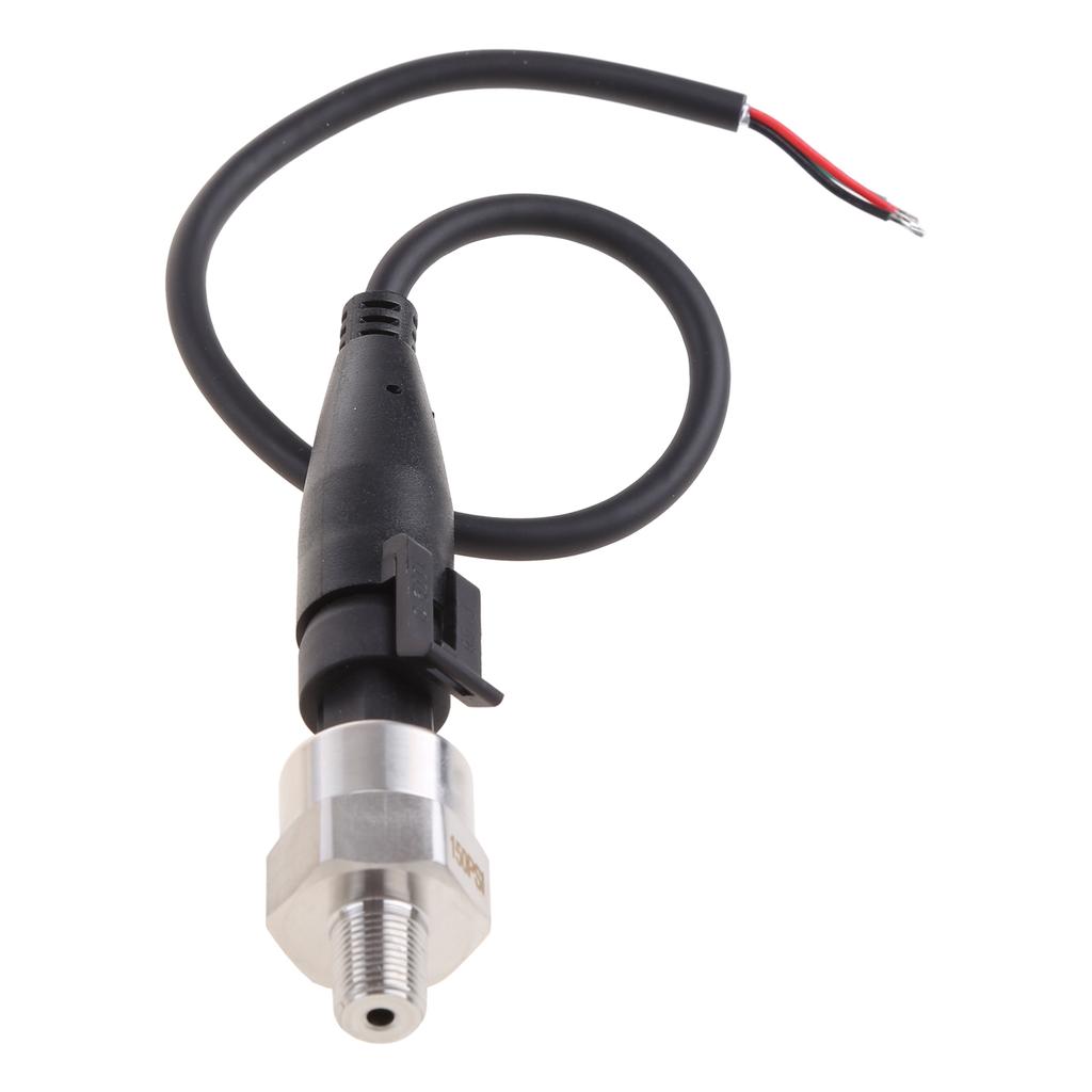 Auto Pressure Sensor Transmitter Pressure Transducer 0.5-4.5V 1/8" NPT 150 PSI Compatible With Water Gas Oil Fuel Liquid