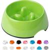 2025 Latest Model Green-Anti Glutton Bowl for Dog Cat, Non-Slip Feeding Bowl That Promotes