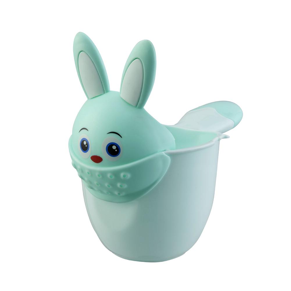 

Новорожденный ребенок шампунь младенец мультфильм душ вода ложка ванна полив чашка