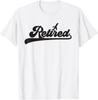 Retired Pilot Retirement Stewardess Gift Airplane Fly Shirt T-Shirt