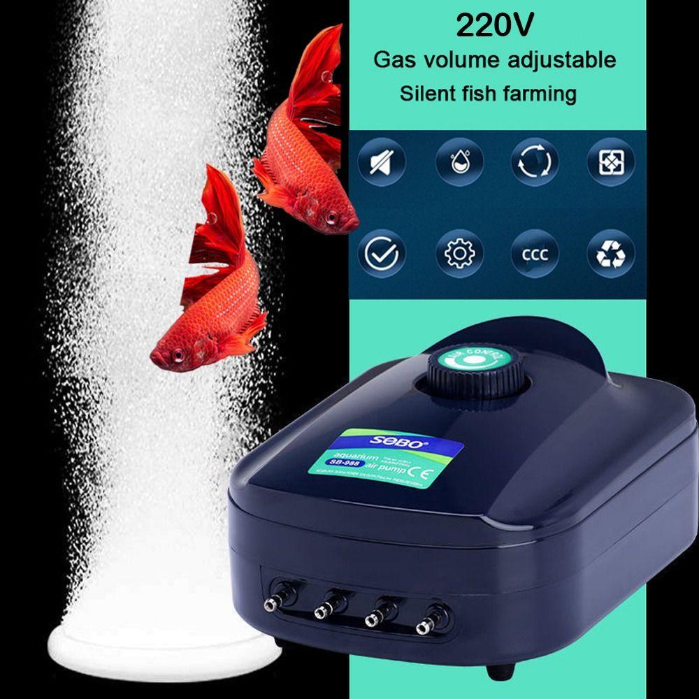 Silent Operation Aquarium Air Pump Ultra Silent Air Pump for Fish Tanks  for Fish Tank