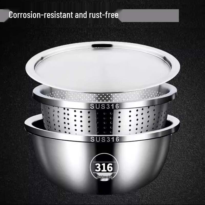 Beifu 316 Stainless Steel Kitchen Basin Set