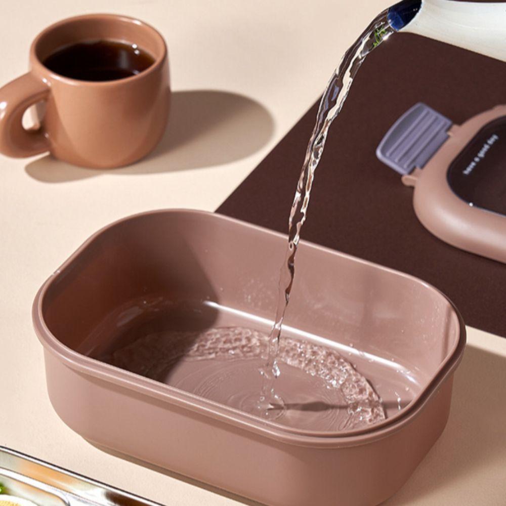 Detachable Insulated Lunch Box Little Bear 2 Compartment Lunch Box Food Storage Container  School