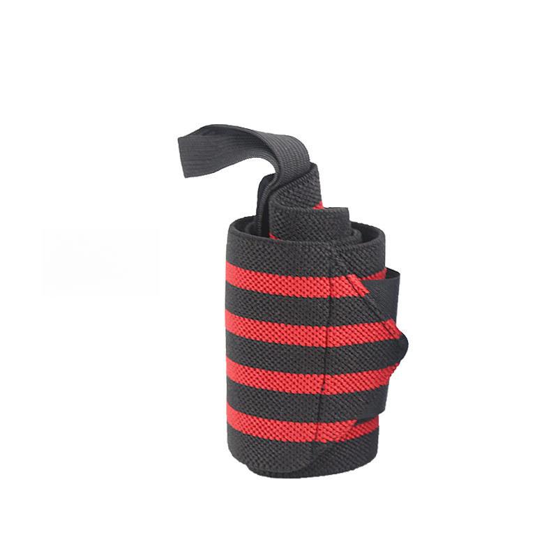 

Striped Bandage Wrap Wrist Bracer Weightlifting Dumbbell Power Band Volleyball Badminton Basketball Sports Wrist Bracer