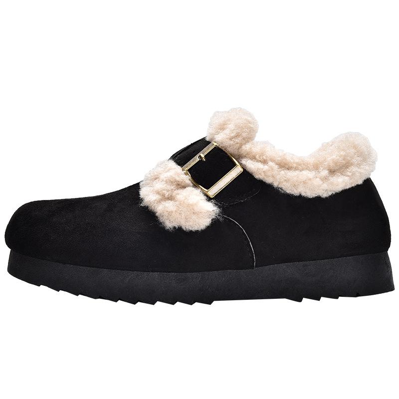 

Новые товары в продаже зимой, новые туфли Мао Мао, хлопковые туфли снаружи, женские туфли-лоферы 2468 35