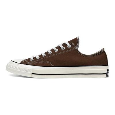 Chuck 70 Low Dark Root Unisex Sneakers Brown Black Egret 170554C