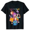 Kpop Demon Hunters Cartoon T-shirt for Chrildren  O-neck T-shirts 2025 Hot Movies Same Tshirts Fans Gifts Y2K High Street Tops