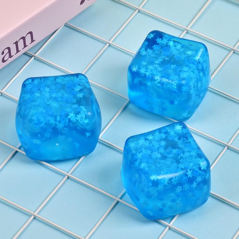 Decompression Simulation Ice Cube Pinch Le Maltose Slow Rebound Cube High Transparency Creative Vent Toy