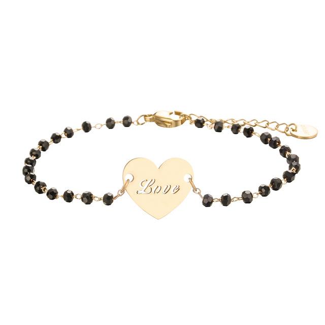 Brățări din oțel inoxidabil Trifoi cu patru foi Brățară de culoare aur trandafir de modă clasică pentru femei Bijuterii de modă rafinate Cadouri de petrecere de nuntă