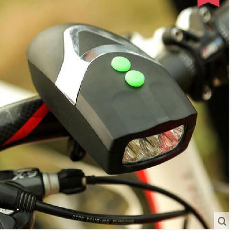 Bicycle Horn, Bell, and Light Accessory Set