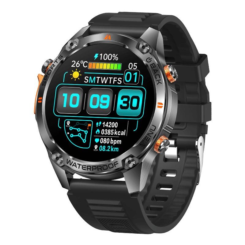 GPS Smart Watch Dual Frequency 50 Meters Waterproof Outdoor Three-proof Sports Watch Altitude Barometer Compass