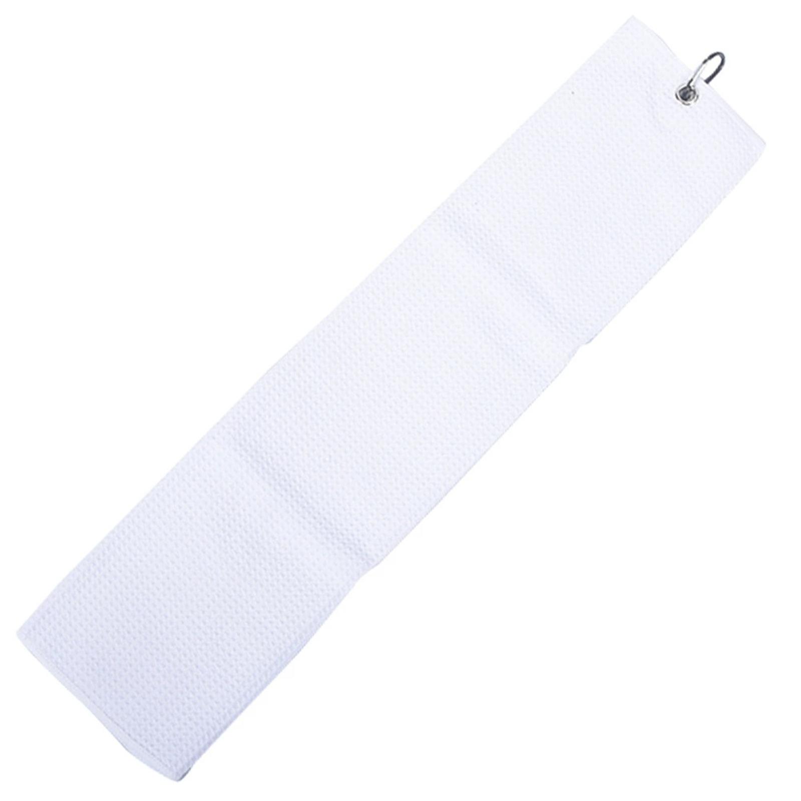 

Golf Towel Golf Club Towel Pattern Portable Lightweight Gift Soft with Clip Golf Ball Cleaner Towel Microfiber One Size