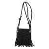 Fringe Design Crossbody Shoulder Bag with Adjustable Strap Leather Shoulder Bag Trendy Versatile for Women for Autumn and Winter