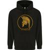 Gold Sparta Helmet Gym Bodybuilding Training Hoodie
