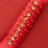 Zodiac Year Horse Year Bracelet Chinese Style Fortune Bracelet Lucky Pony Red Rope  Spring Festival