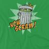 Sesame Street Unisex Adult Now Scram T-Shirt