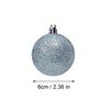 Christmas Balls Ornaments 2.36inch Globes 12 Pieces Christmas Ornaments Set For Home Dance Party Wedding Yard Indoor Front Door