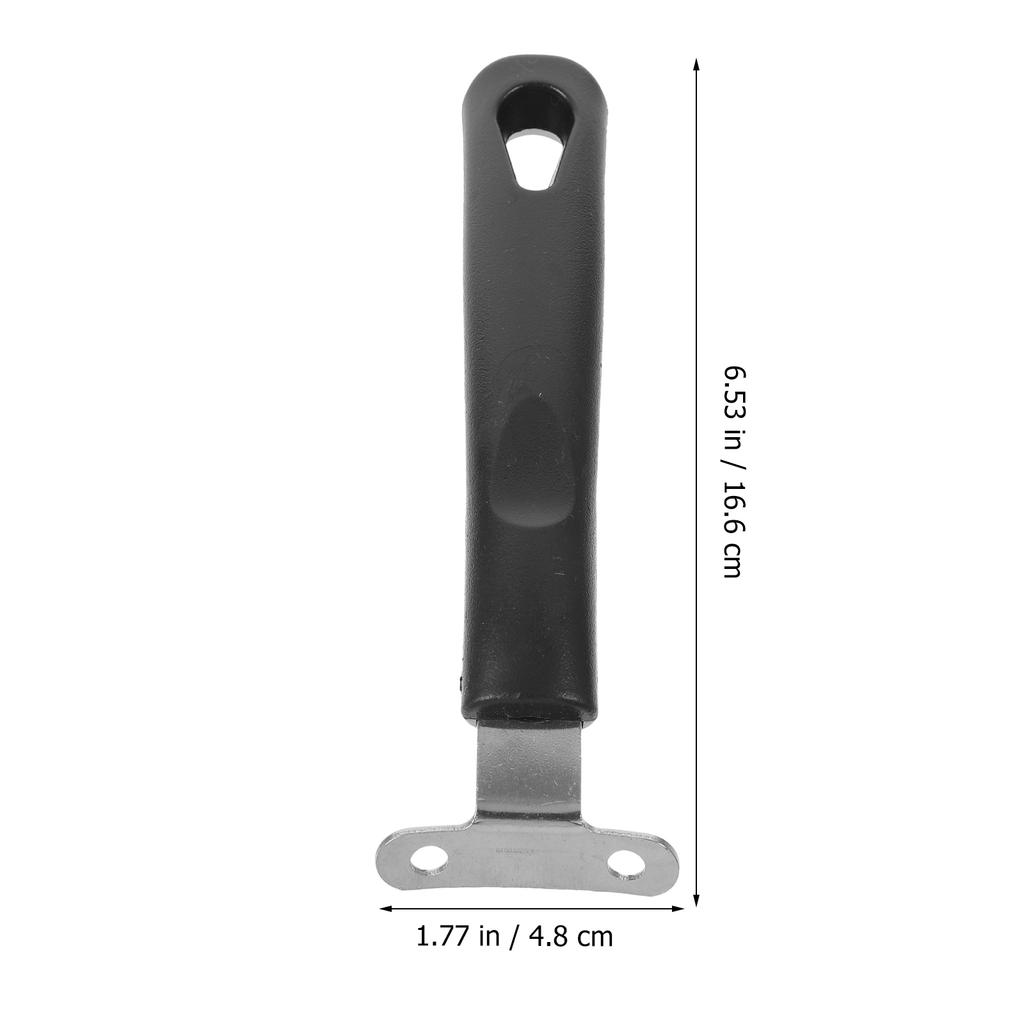 Universal Pot Handle Accessories Anti-Ironing Small Milk Pot Wok Pan Pan Handle Stainless Steel Cookware Removable Handle Pot