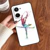 Gymnastics Watercolor Printing For Realme 15 14 11 12 13 Pro Plus C35 C71 C75 C65 C55 C63 C61 C53 C51 C67 GT6 GT7 Pro Case