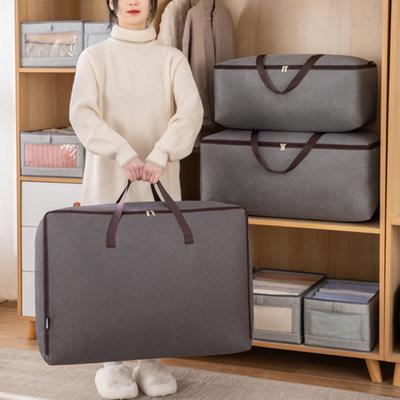 Clothes Storage Bag Keep Neat Moisture-proof Thickened Convenient Blanket Quilt Household Stuffs