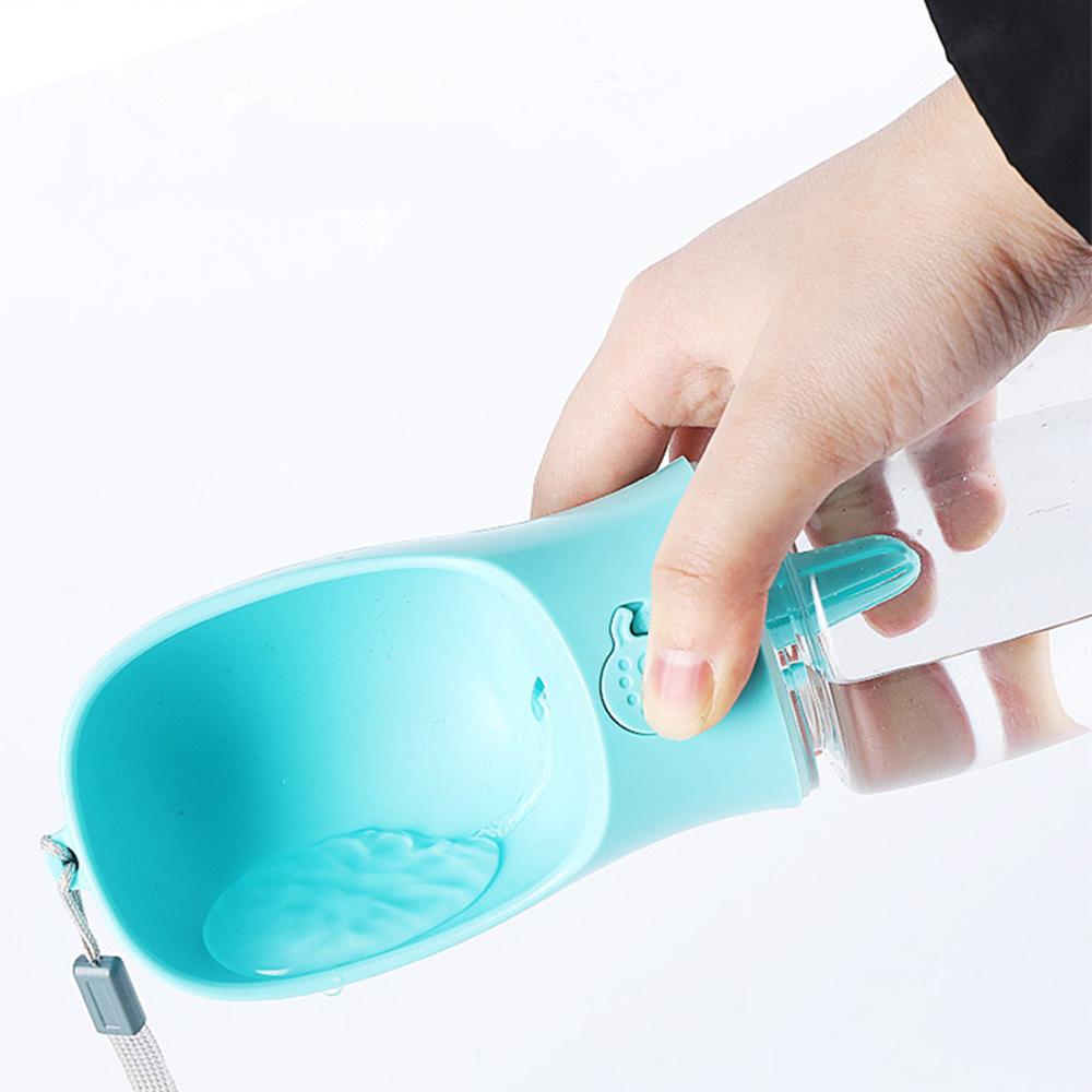 Dog Water Bottle, Portable Pet Water Bottle for Walking Leak Proof Puppy Dog Water Dispenser for Outdoor, Travel, Hiking