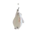 Toalha de Mão Aprimorada em Fleece de Urso Polar - Montada na Parede, Secagem Rápida, Absorvente para Cozinha e Banheiro