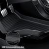 Car Floor Mats for Tesla Model 3 Y 2017-2025 All Weather Waterproof Non-slip TPE Left Right Driving Floor Liner Anti Dirty Pads