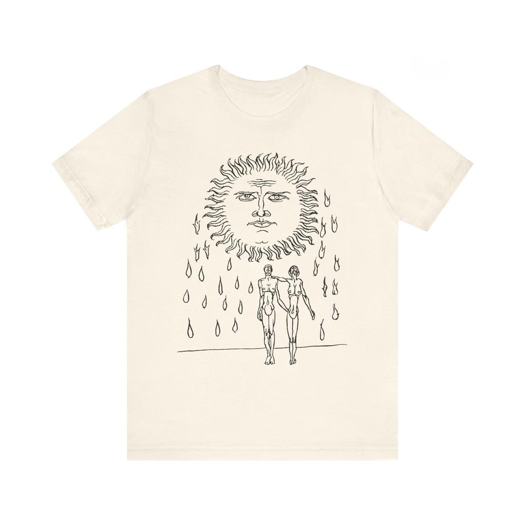 Banquet of Witches and Devils Mysterious Woodcut Shirts Vintage Wiccan T-shirts Black Magic T-shirts Creepy Unisex Jerseys Tees