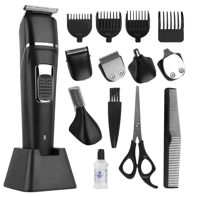 Multi-Function Detachable Electric Hair Clipper Set