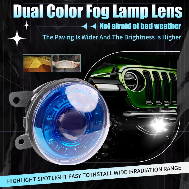 Proiectoare LED cu Angel Eye, Lumini de ceață, Lumini LED DRL pentru zi, Alb, Chihlimbar pentru Honda Nissan 33900-T0A-A01 H451SAJ100