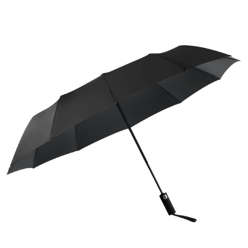 Reinforced Windproof Black Glue Sunscreen Umbrella for Students, Men & Women