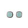 Aqua Chalcedony Gemstone 925 Sterling Silver Jewelry Handcrafted Cufflinks 0.61" CL-7-18